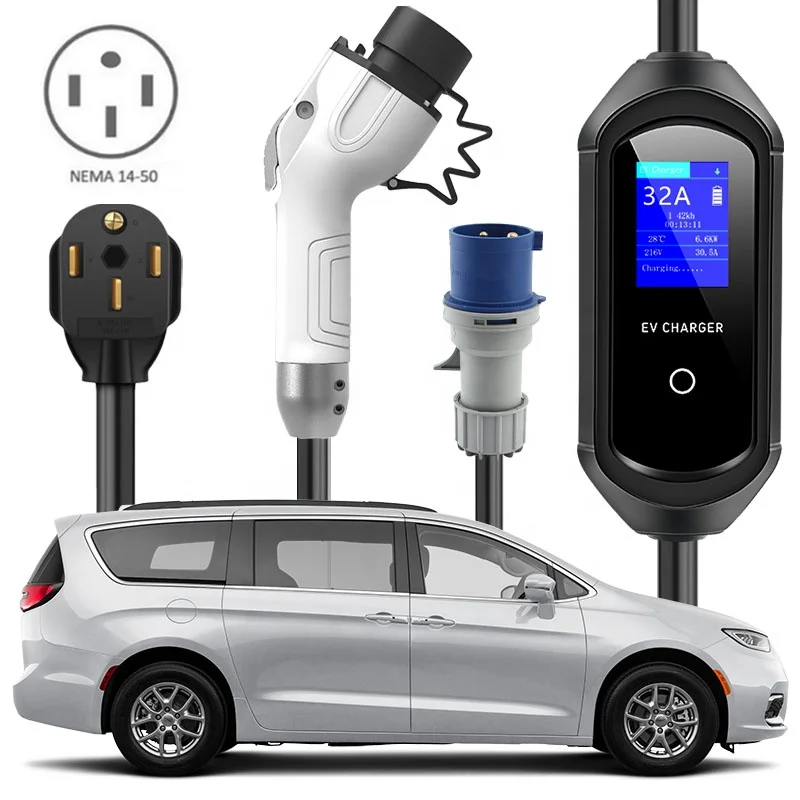 Wholesale Level2 Single Phase ID6X Home EVSE ID4X Charging Cable Chinese EV Car Charger for Geely Electric Car Charger 7kW 32Amp