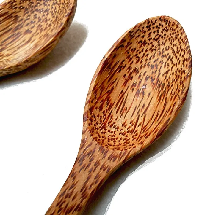 Coconut Shell Spoon Handmade Traditional Cooking