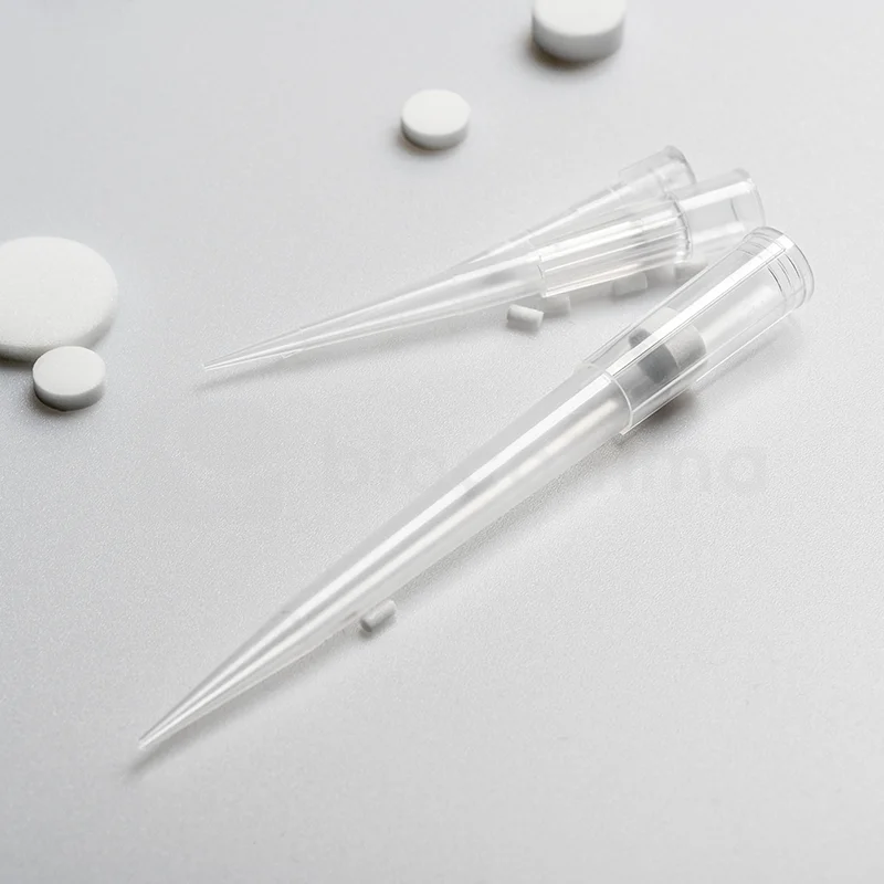 Laboratory consumables 10ul Filter Tips Micro Pipette Tips for Lab Test with filter not  DNase RNase Sterilized pipette tip