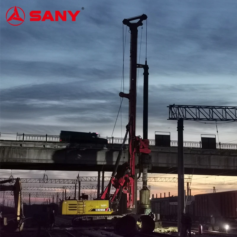 SANY 150KN Torque Drilling Machine Sr155c SR185-C10 SR215-C10 Rotary Drilling Rig