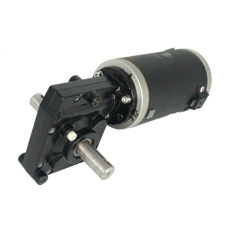 Dc Motor Worm 100Rpm 50Rpm 48V 500W 24V 1/2 Hp Permanet Magnet 12V Dc Gear Motor