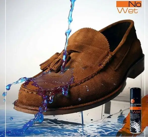 
water stain repellent spray for shoes or other surfaces 