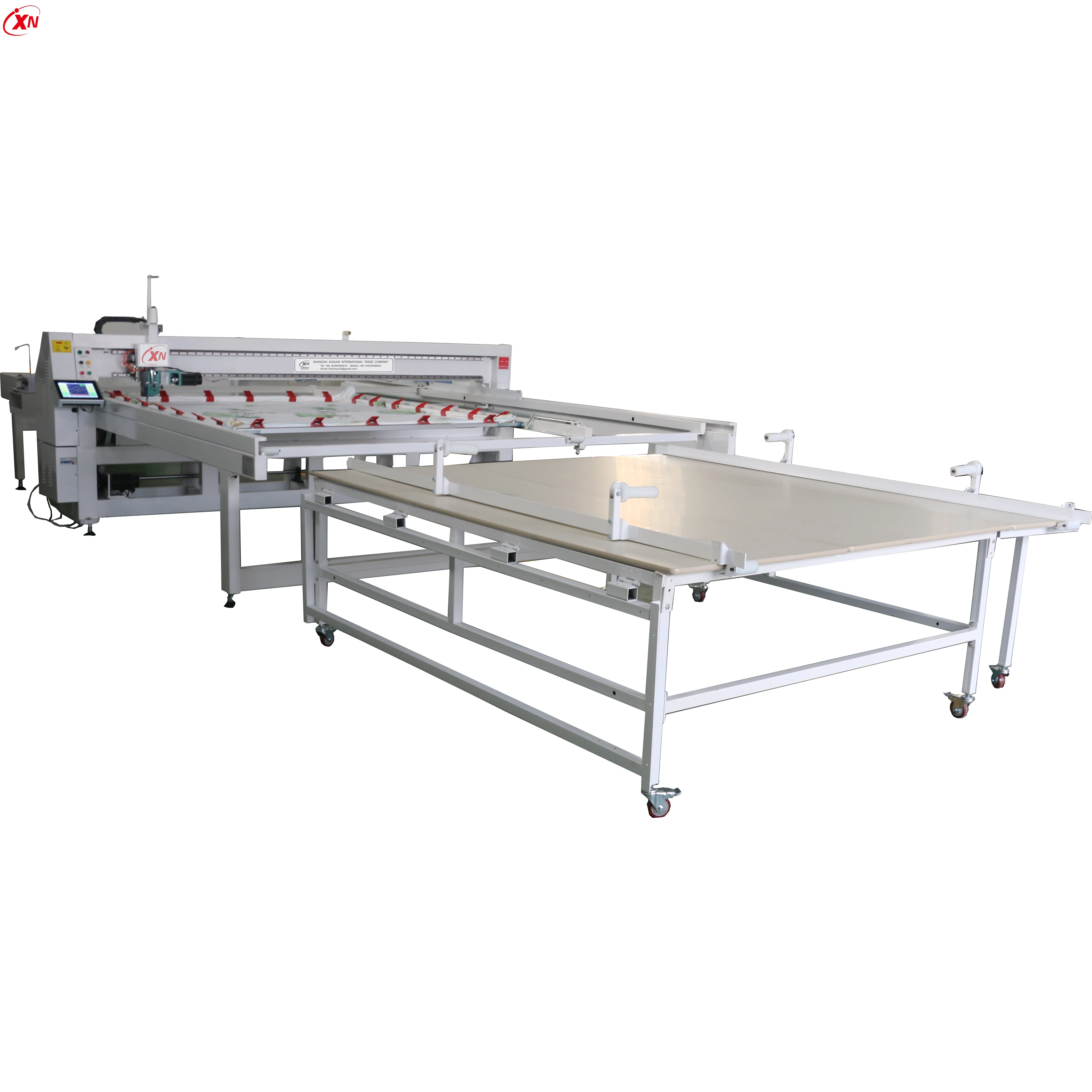 2022 high speed lifting head servo motor quilting machinery for home textile products with mattress