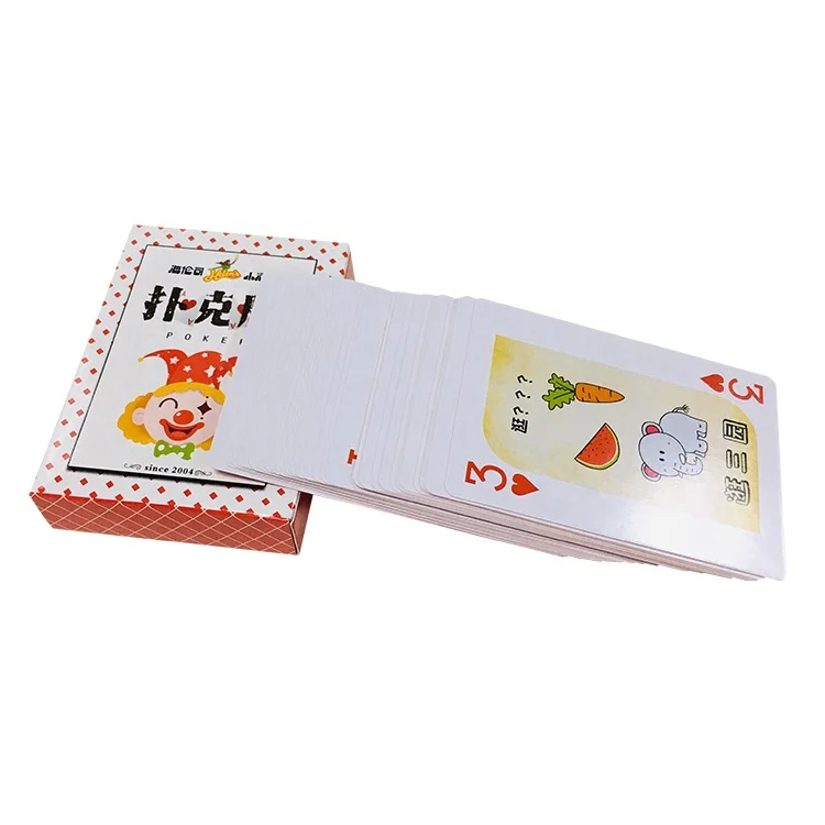
Factory Price Anime Poker Supplier Customized Playing Cards Printing In Guangzhou 