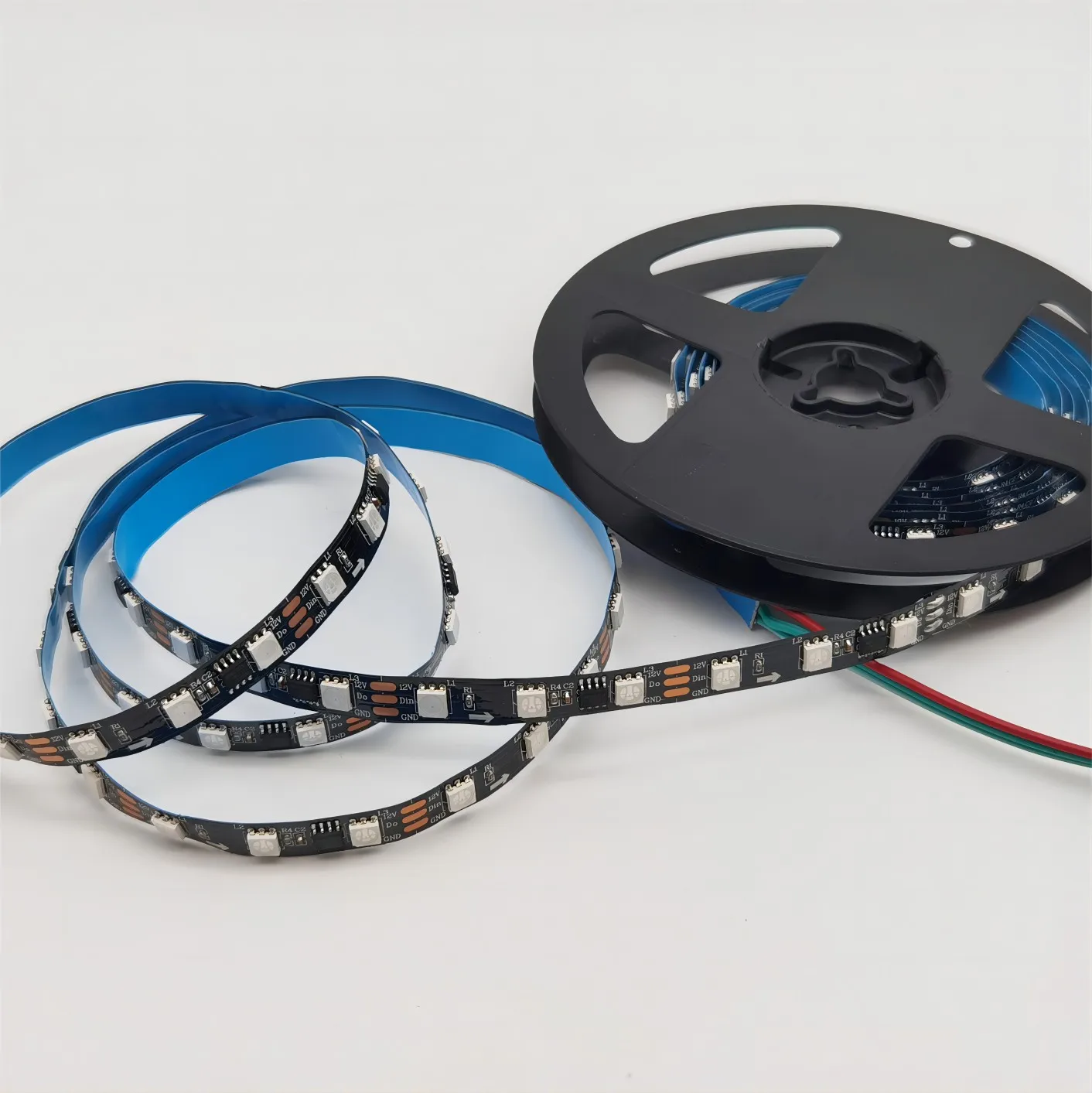 1903 12v 24v Dc Ce 5050 Dream Color Rgb Dc12v Addressable Led Strip