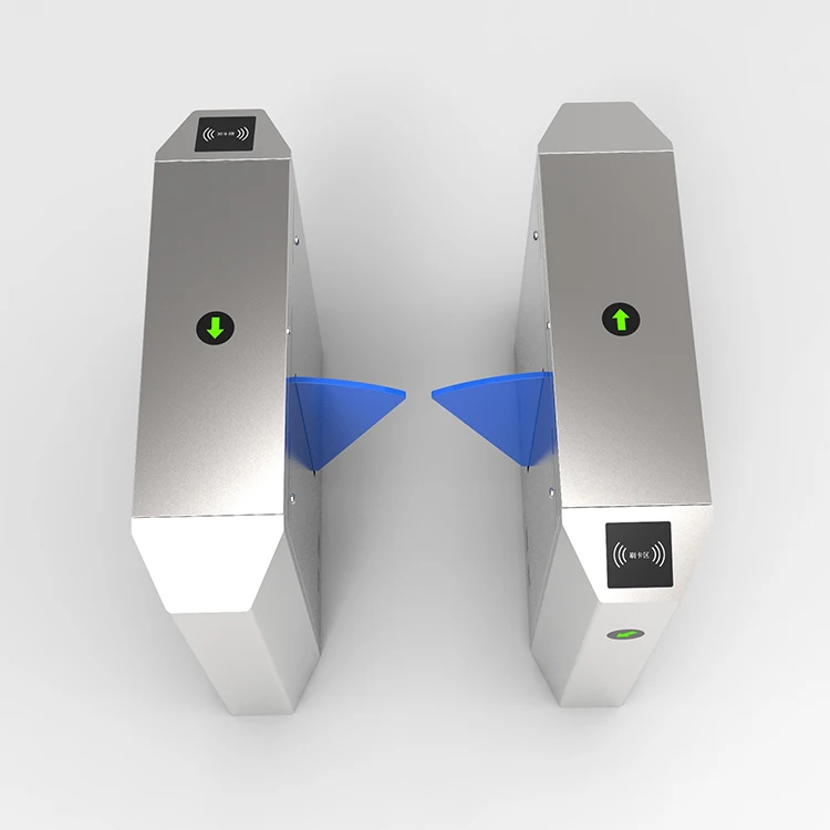 Turnstile Flap Barrier Gate with Access Control Automatic Channel Gate Flap Turnstile Electronic Turnstile Gate