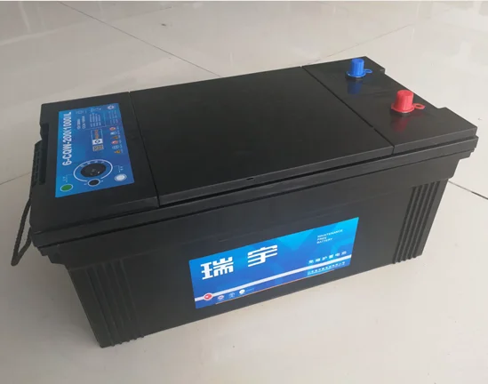 Korean technology automotive battery N220 12V 220Ah lead acid mf truck battery