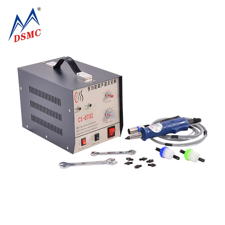 Hotfix rhinestones machine manual ultrasonic rhinestone setting machine