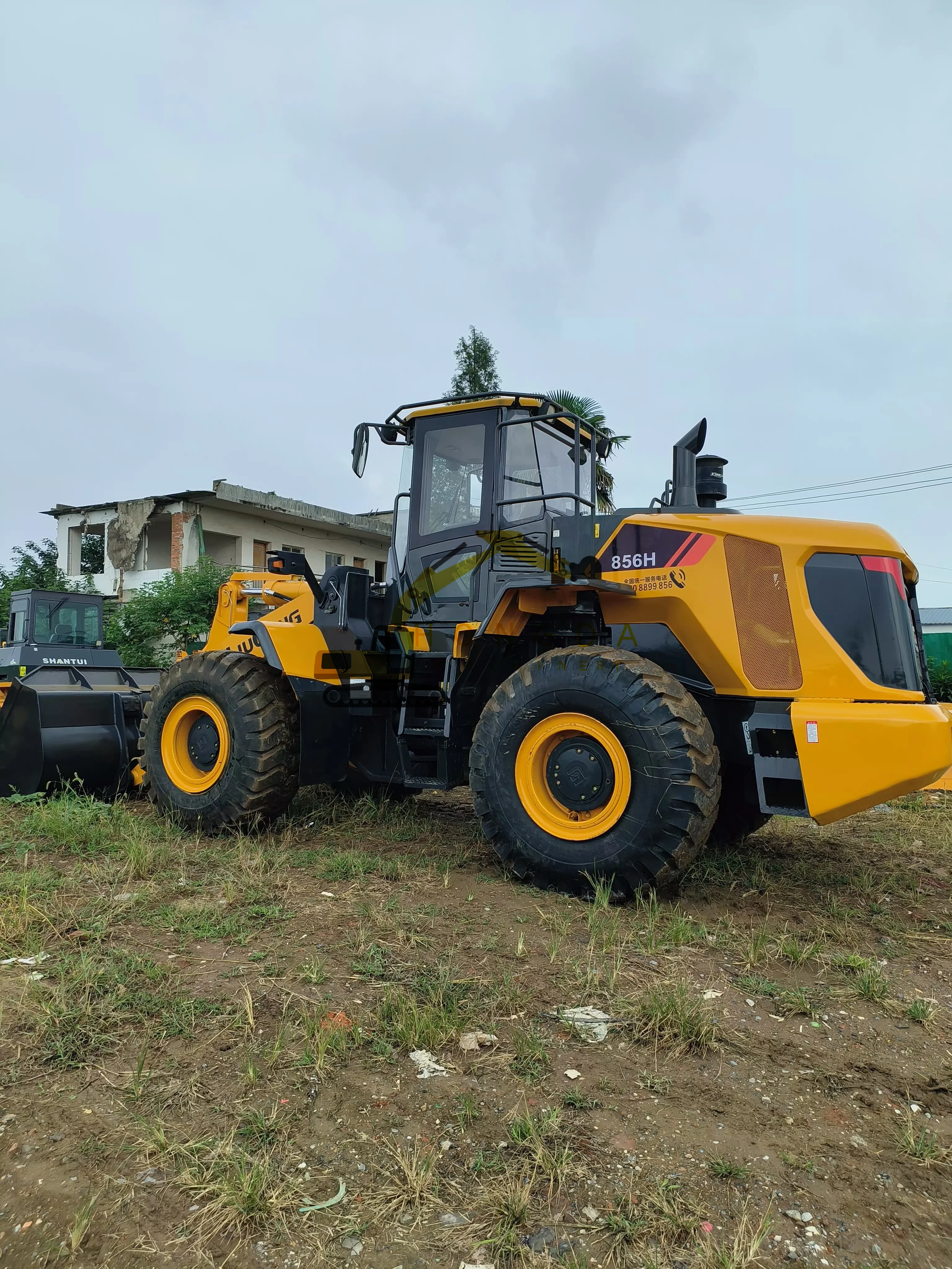 LIUGONG CLG856H использованный Liugong 856h платный погрузчик Колесный для продажи предоставлен Cummins Origin фронтальный 2021 180