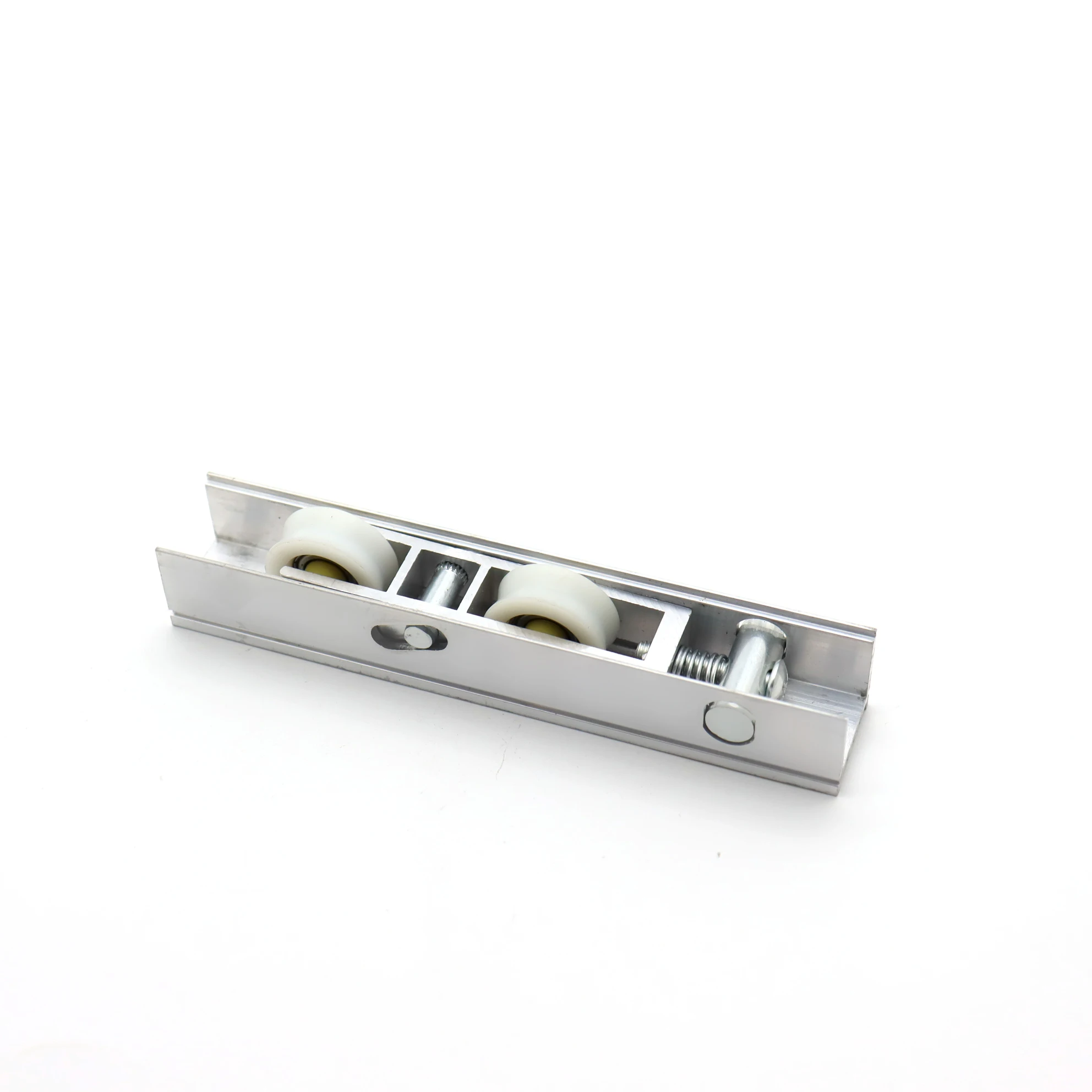 Adjustable Heavy Duty Hidden Nylon Plastic Sliding Aluminum Alloy U Shape Window Door Roller Wheel with Bearings