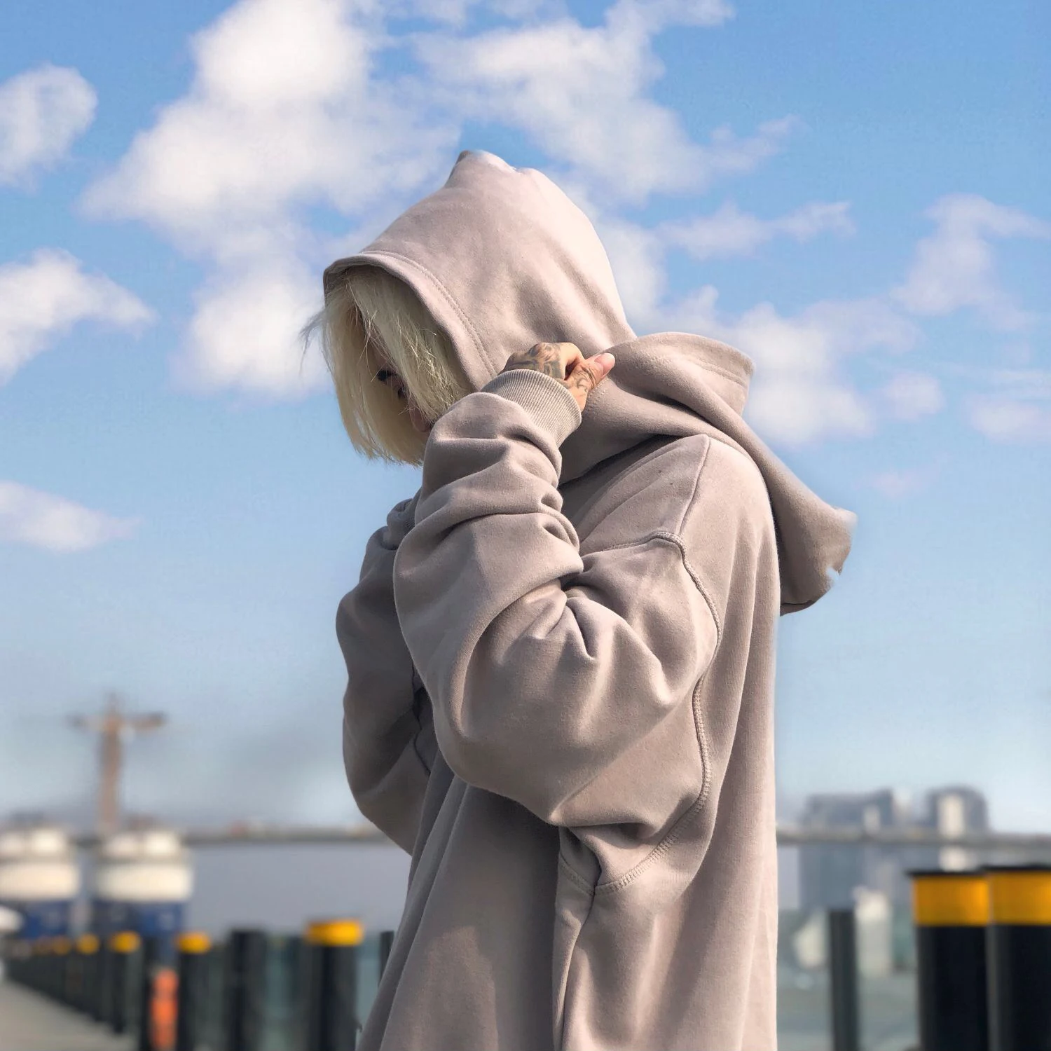 Custom Pullover Double Lined Hooded Heavy Hoodie