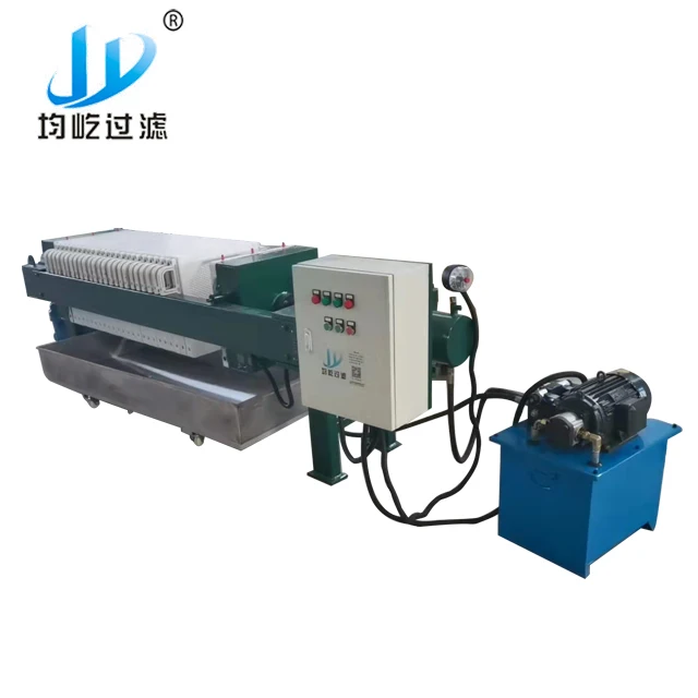 Small new type chamber pigment filter press Automatic pressing filter press equipment