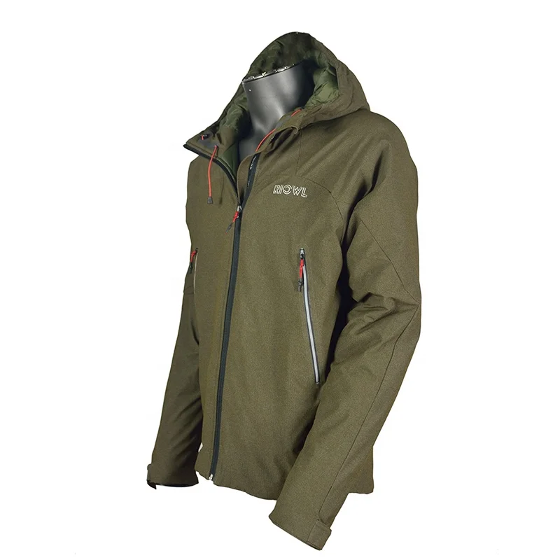 China Manufacturer Supplier Custom Design Stretch Waterproof  Reversible Thermo Jacket