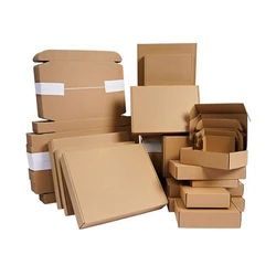 Market Clothing Holiday Gifts Flat Cardboard Mailer Pink Box Paper Mailing Gift Packaging Box