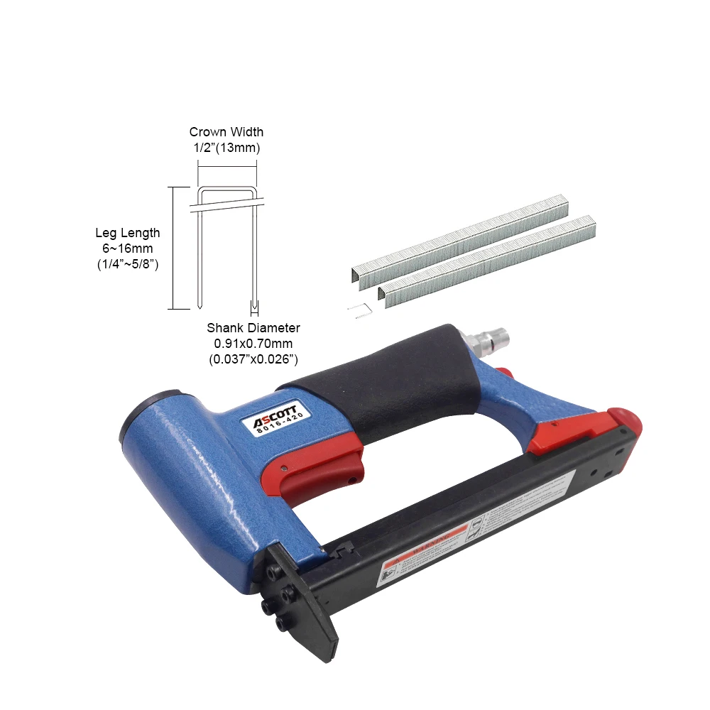 21GA Pneumatic BEA Air Stapler Gun 8016 Wood Stapler Gun Upholstery Air Stapler
