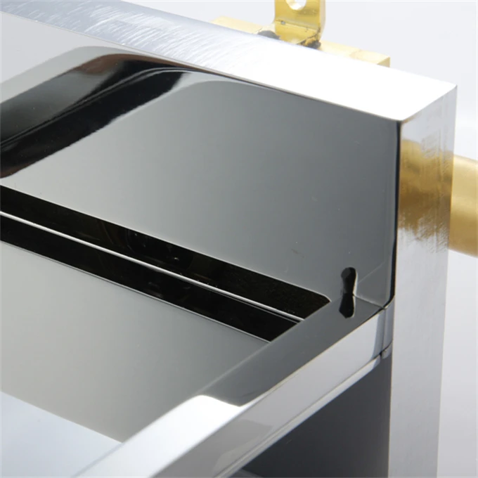 New Design Electric Smart Water Taps Sensitive Gradient Light LED Faucet For Bathroom Vessel Wash Basin Sinks Factory Wholesale