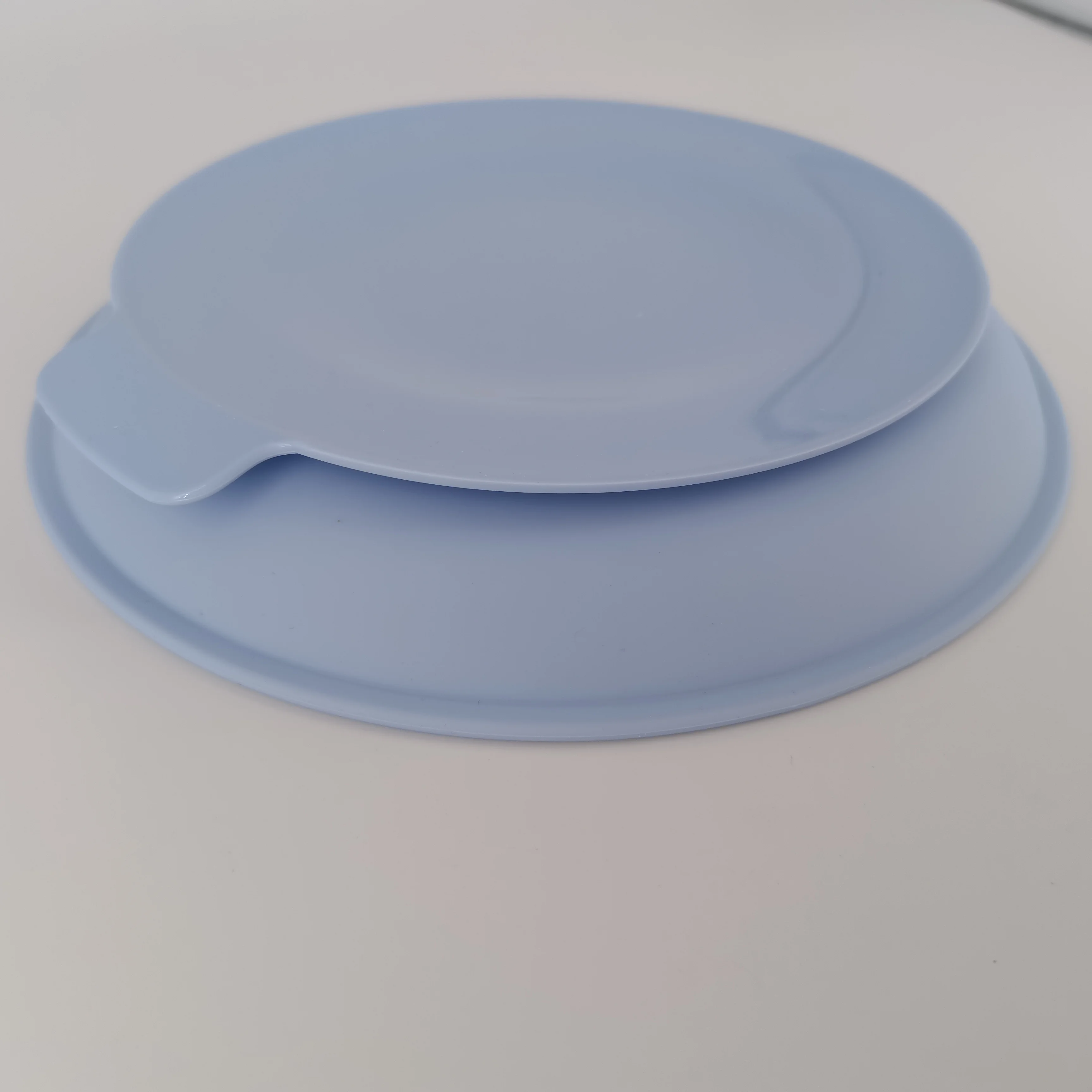 Baby Stainless Steel Plate Custom Design Suppliers Unbreakable Plate Divided Heatable Silicone Suction Baby Plate