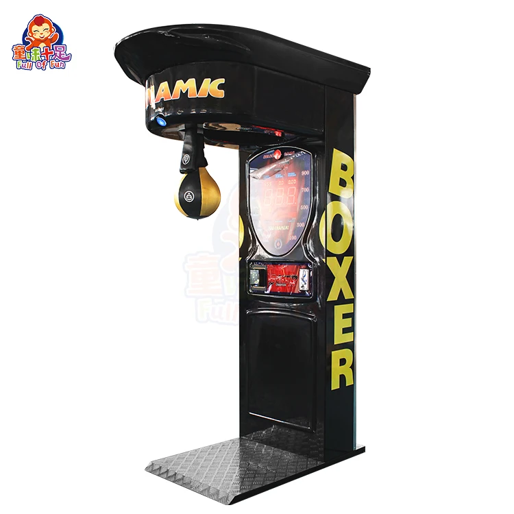Customized Wholesale Direct Sales Coin Operated Arcade Dragon Fist Machine Boxing Arcade Game Machine Boxing Punch Machine
