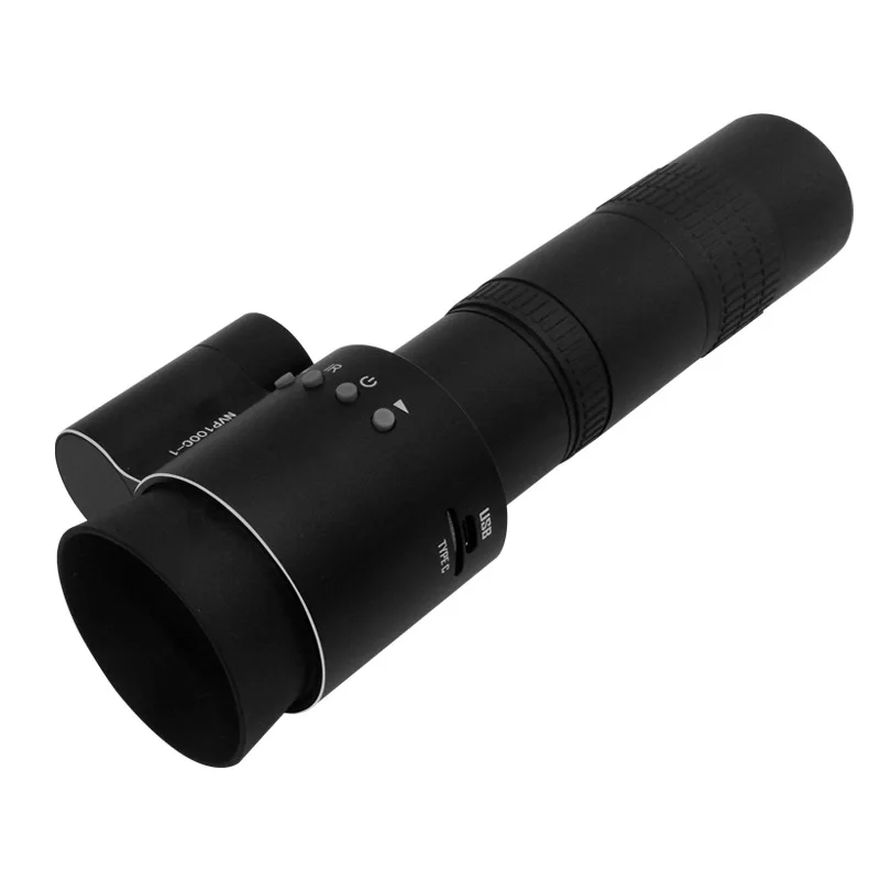 Infrared Thermal Sight Scope Lightweight Multi-functional 1080P 8X-24X Night Vision Monocular For Security