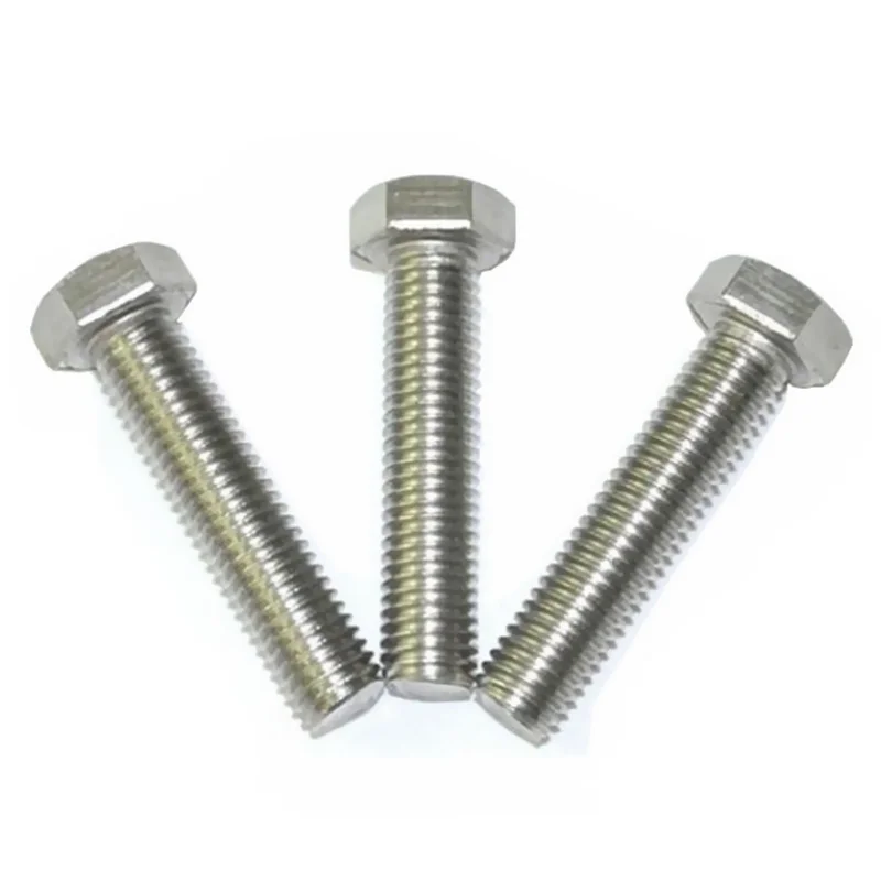 Stainless Steel Bolt And Nut M16 X 100 M10x125 316 Grade M38 M26 Perno Hexagonal M8x2 M32 Bolts 5.8 Fasteners And Bolts