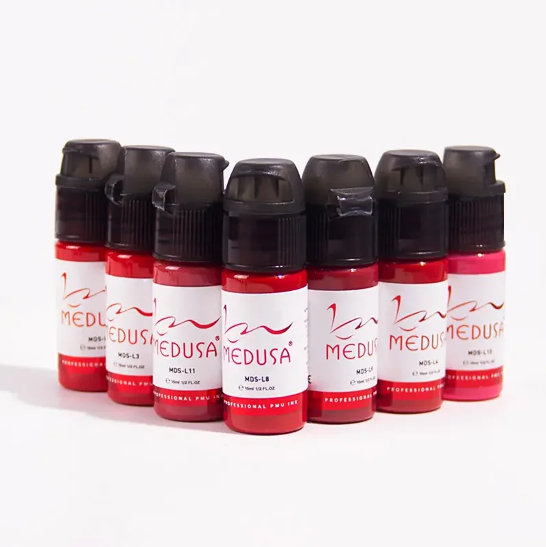 OEM Available MEDUSA Microblading Pigment Inks for Eyebrows and Lips Custom Permanent Makeup Tattoo Ink Model Number