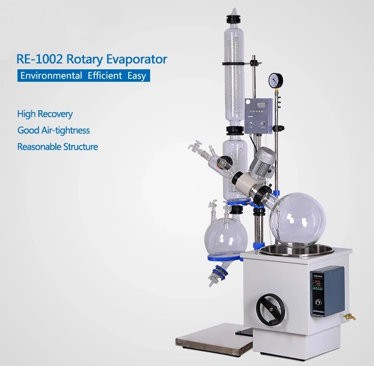 Woming Laboratory Oil Distillation Equipment 10L Rotary Evaporator RE-1002