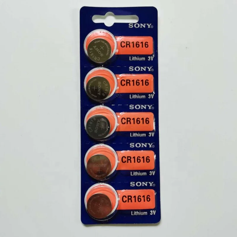 
Hot sale cr1632 cr1620 cr1616 cr1220 cr2450 cr2430 Button Battery 3V Lithium battery for sony 