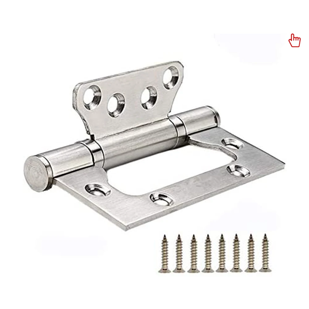 Customization Bathroom Hinge Frameless Soft Closing 360 rotation 90 Degree Hinge Farm Gate Shutter Hinges