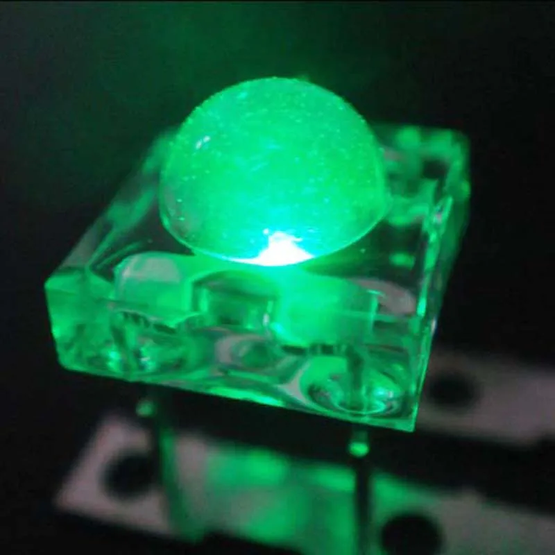 520-525нм 90 градусов излучения угол piranha 5 мм зеленый супер флюс led