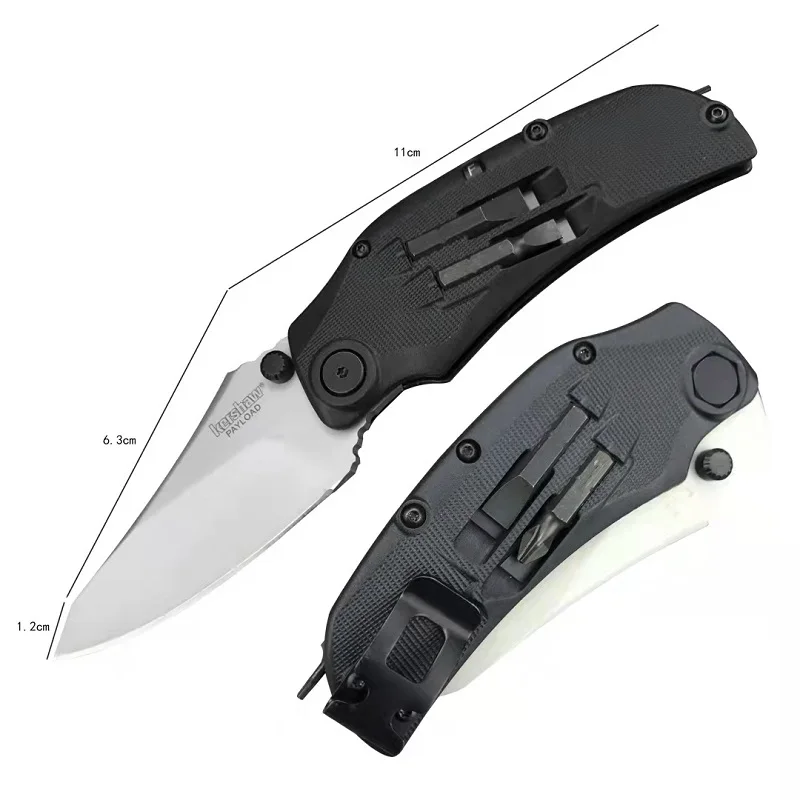 Kershaw 1925 Camping outdoor hiking bike multipurpose hand screwdriver bicycle tool folding knife