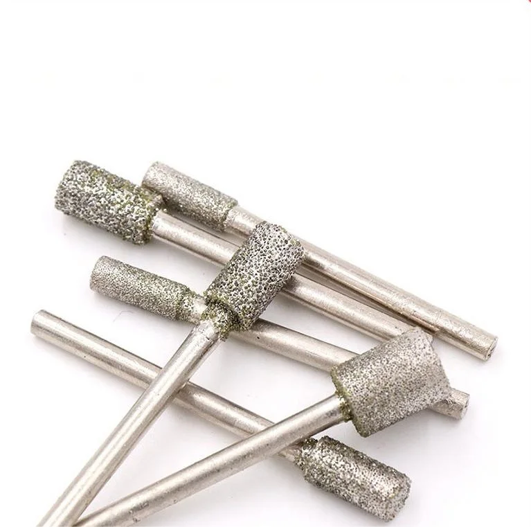 Abrasive Tools Accesorios Dremel Grinding Head Jade Carving Polishing Diamond Coated Grinding Head