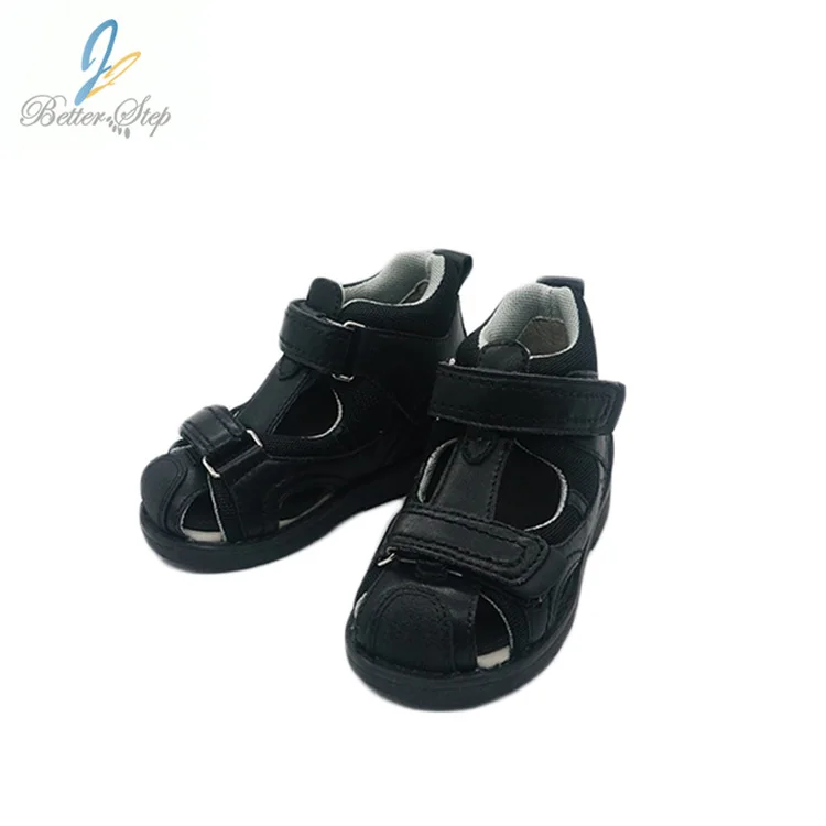 Genuine Leather Orthopedic Sandals Shoes children,Children Medical Shoes With Arch Support