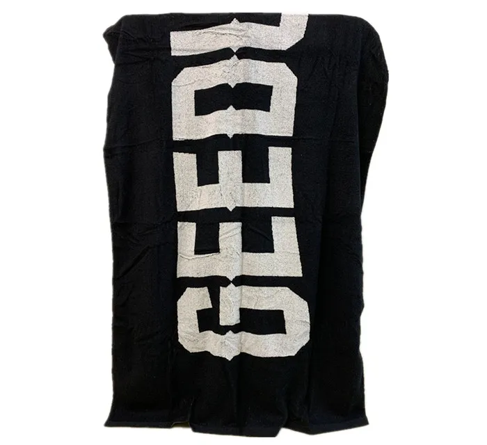 Персонализированные 100% хлопковые Тканые Пляжные полотенца, жаккардовое спортивное полотенце, жаккардовое пляжное полотенце с логотипом