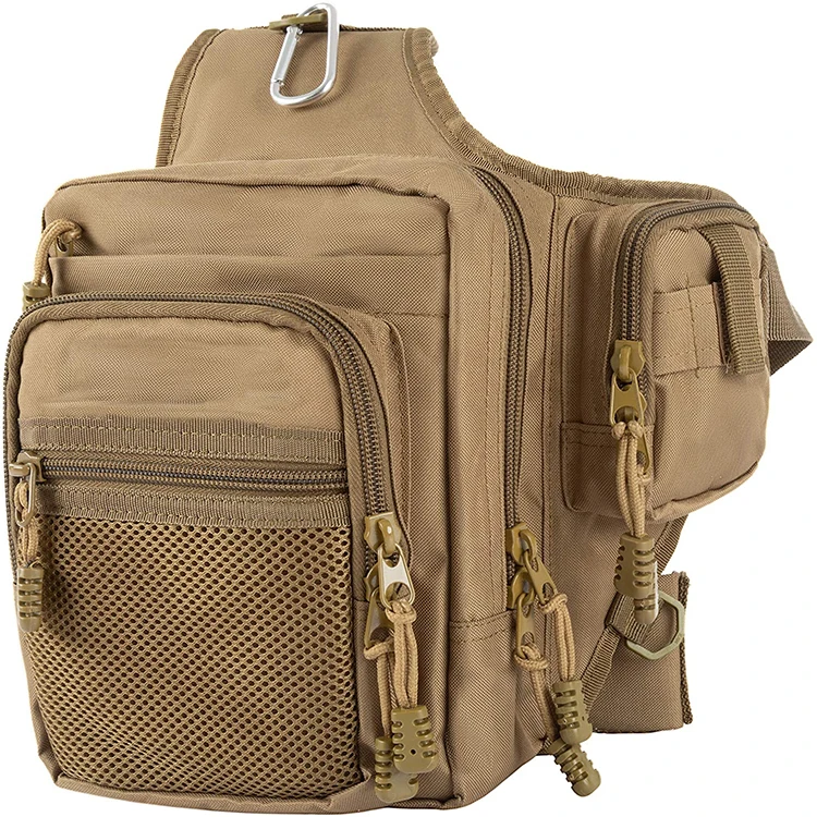 Multi-functional Water-resistant Durable Outdoor Waist Fishing Bag Tackle Bag Fishing