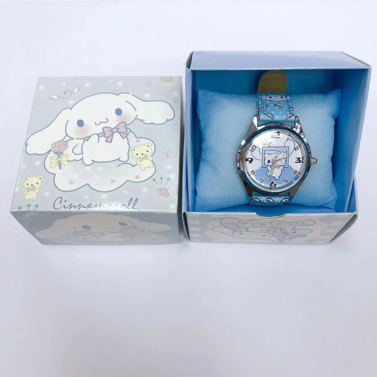 Cartoon Kids Watch Pu Leather Electronic Watch Kuromied Melodyed Children Toy Watches for boys Birthday Christmas Gift