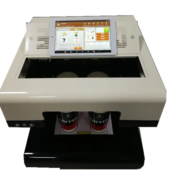 Съедобные 3D изображения чернила пена Молоко Кофе струйный принтер еда печатная машина для тортов макарон