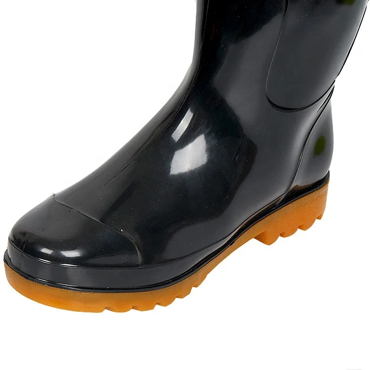 Водонепроницаемые сапоги из ПВХ с высокой посадкой, складные сапоги для посадки на ферме