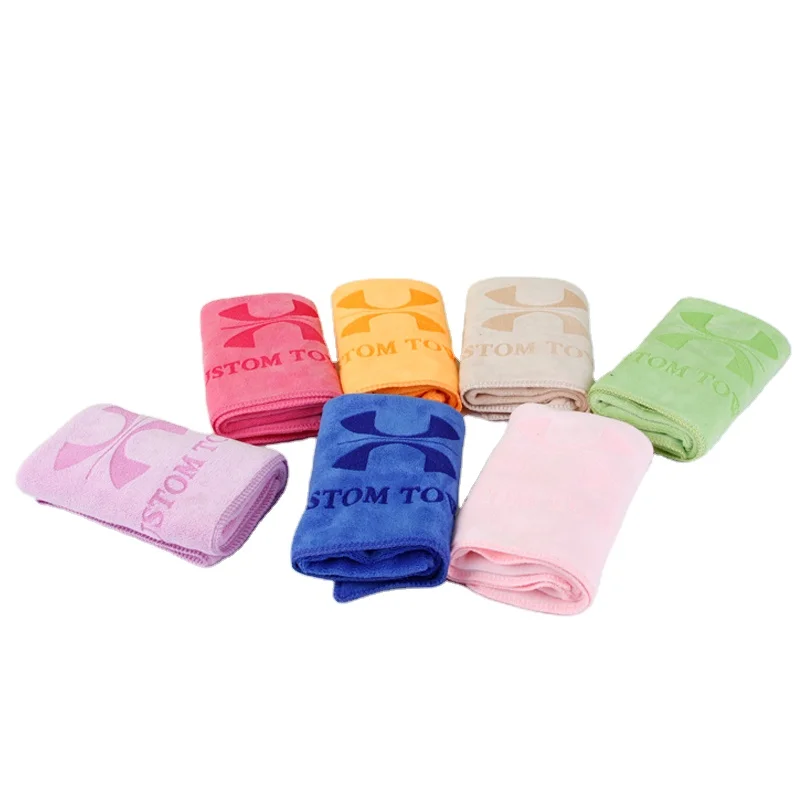 Microfiber Sports Towel Robe Customized Hooded Poncho Towel Super Absorbing Quick Dry Towels Gym Swimming Woven Plain for Beach