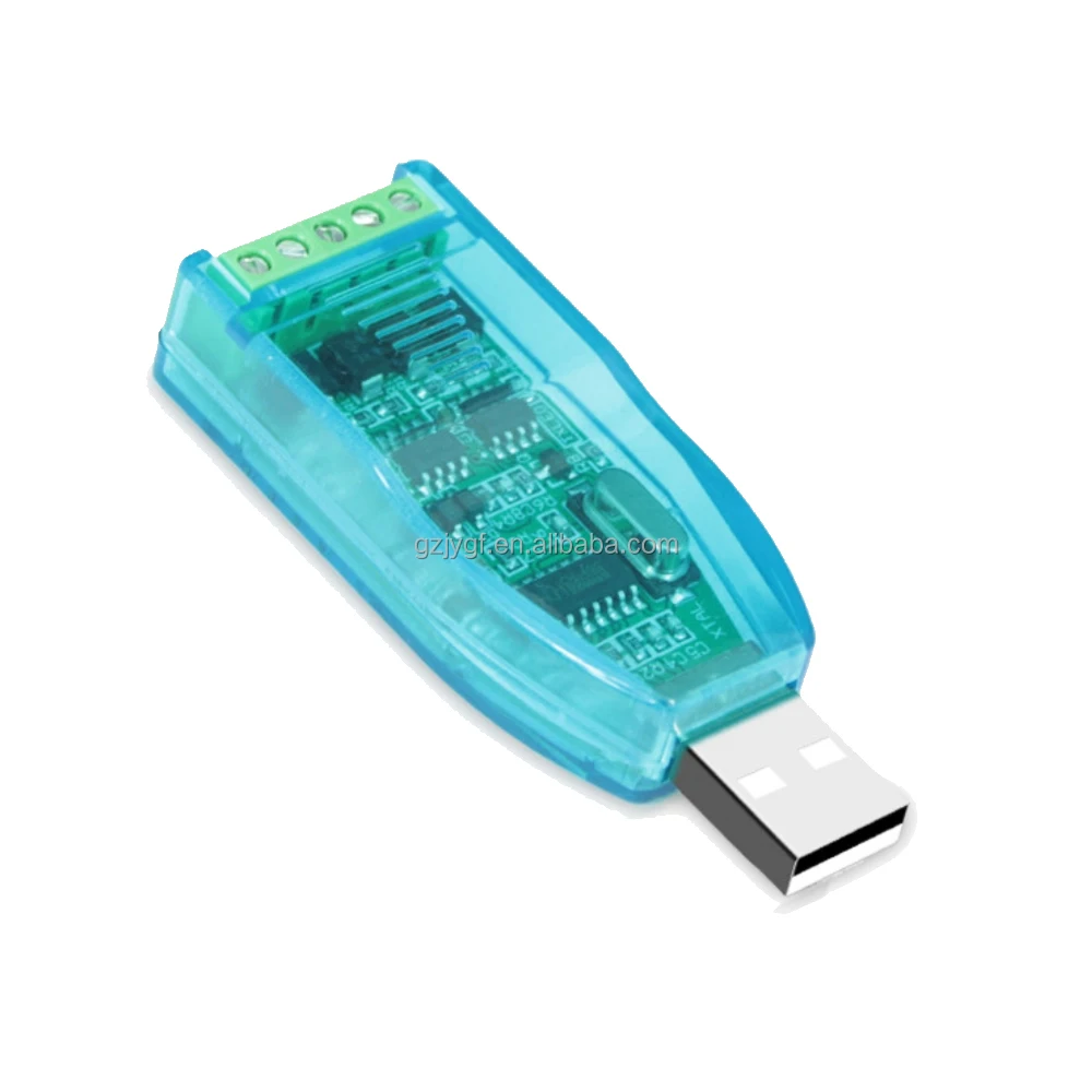 Blue USB to RS485 converter MPPT solar charger USB RS485 for PC software