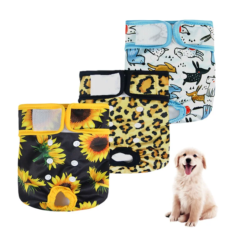 Famicheer washable dog diapers female in bulk free sample dog pamper quality diapers