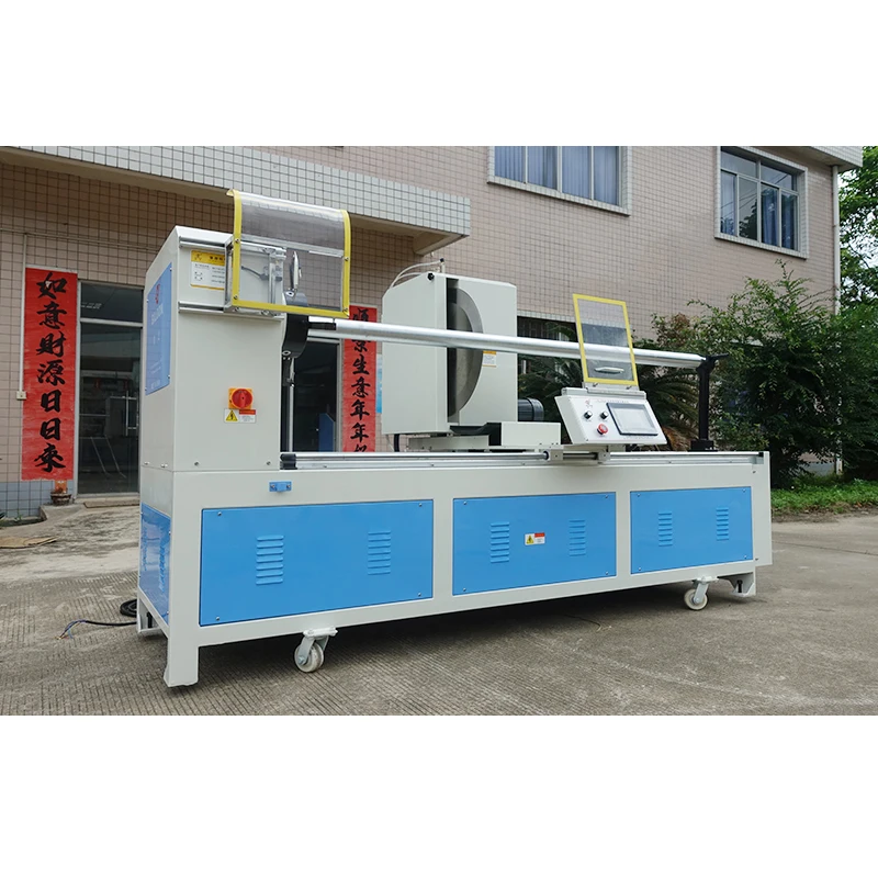 Large Diameter Non Woven Fabric Slitting Machine For Garment Manufacturer