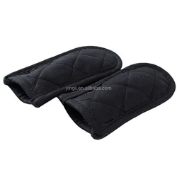 F629 Cotton Terry Pan Handle Sleeve Pot Holder Sets Non-Slip Heat Resistant Machine Washable Handle Cover Sleeve