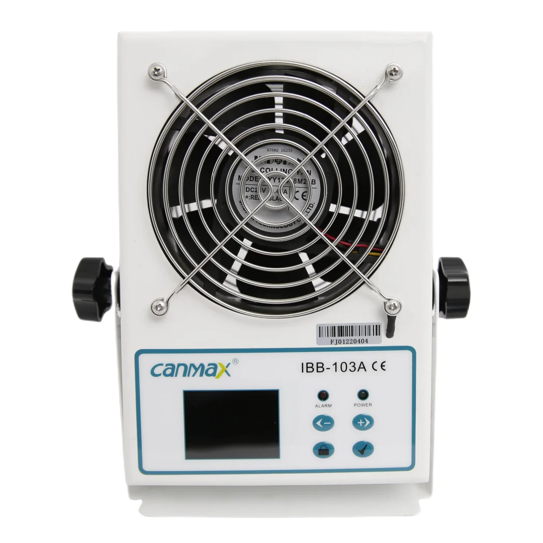 CANMAX High Quality Intelligent anti static ionizing air fan blower Electrostatic Eliminator ionizing air blower
