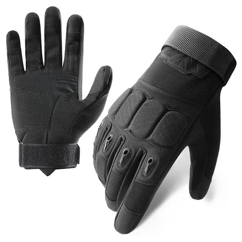 Hot-selling Full-finger Hard Shell Outdoor Sports Gloves Non-slip Wear-resistant Knife-proof Bicycle Fitness Training Glove