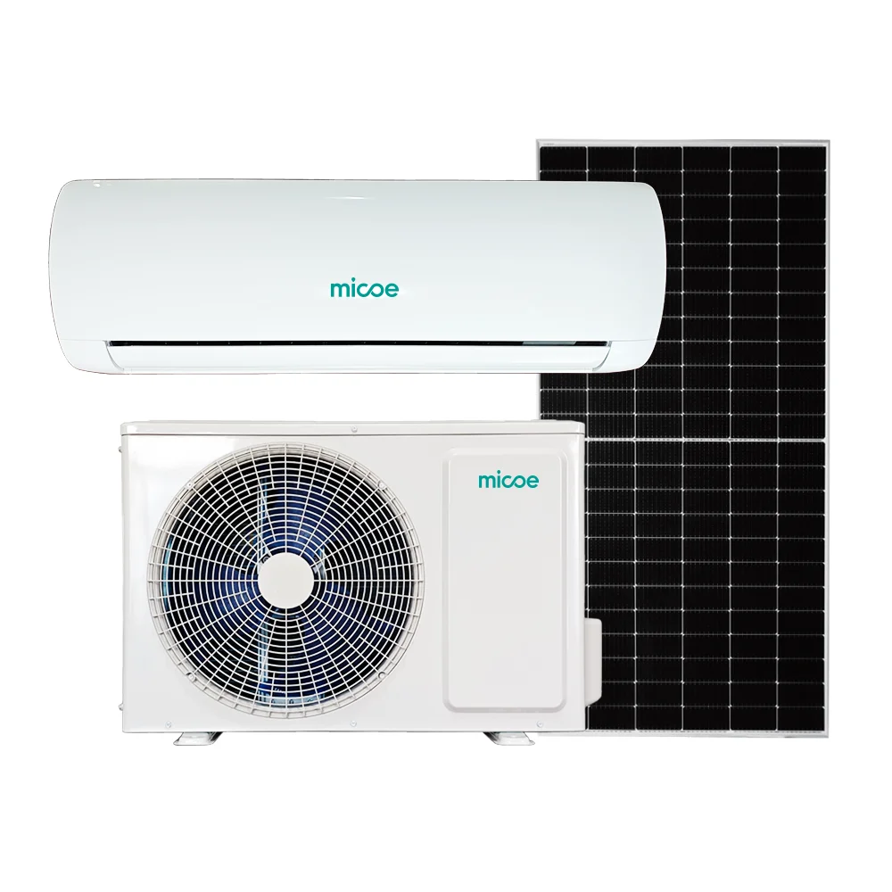 MICOE PV Panel Home Appliance Wall-mounted Hybrid Air Conditioner Cooling Heating Solar Powered conditioning for villa Household