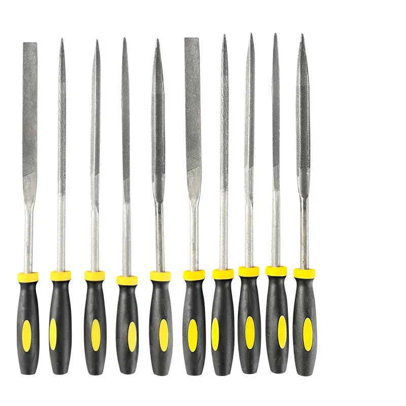 Factory Direct Selling 3*140 / 4*160 / 5*180 mm 5 pcs 10pcs Metal Steel Needles Files Set Of Carving Craft Hand Tools