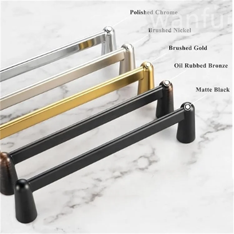 Luxury Elegant design Multi Size Golden Drawer Accessory Bedroom Furniture Handle for bathroom Round Foot Pulls