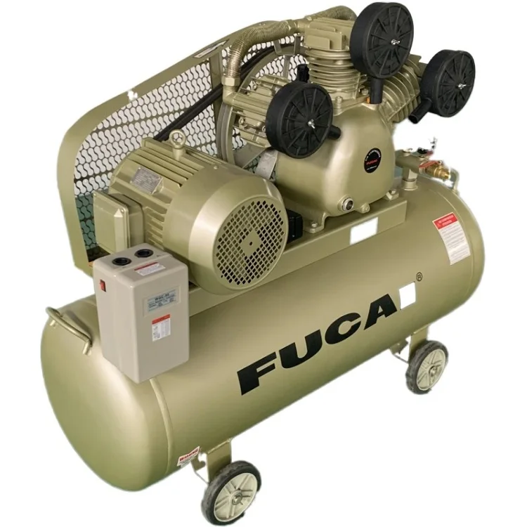 FUCAI 10hp piston compressor low noise supplying for sand blasting machine custom logo high quality assurance