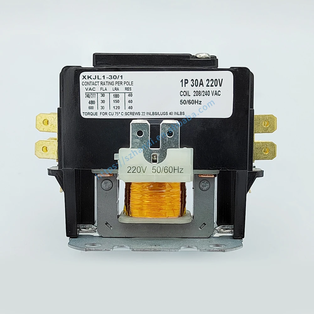 1P AC Contactor for Air conditioner HVAC universal  Air Conditioner spare parts universal air conditioner tools ac contactor