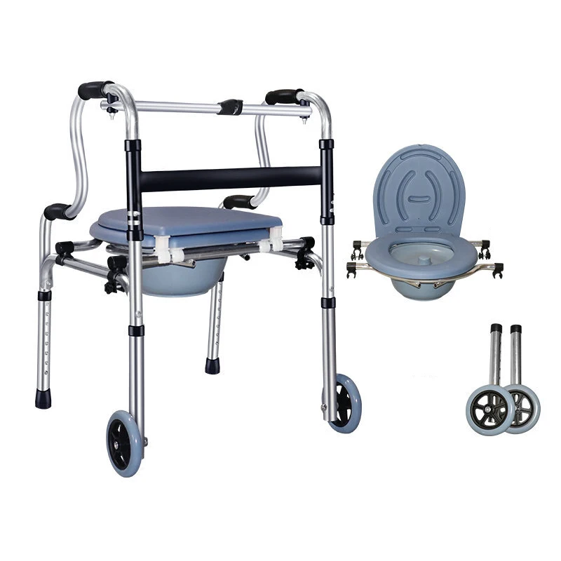 old people elderly walker Walking aid with wheels